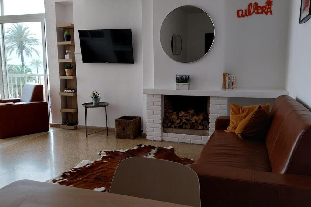 Ferienwohnung Santa Marta Frente Al Mar Cullera Exterior foto